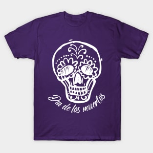 Dia de los muertos - skull drawing design T-Shirt